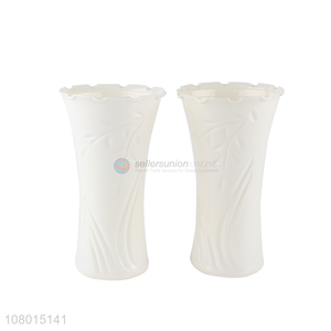 Wholesale White Plastic Vase Fashion Decorative Vase