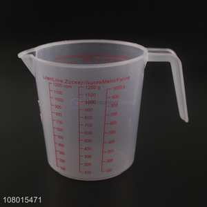 New Arrival Multifunction Plastic Measuring Jug With Handle