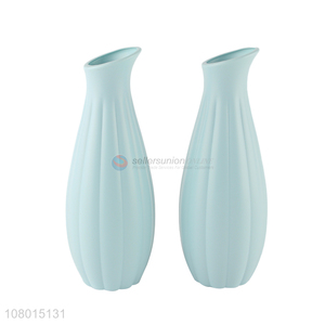 Modern Style Plastic Flower Vase For Room Decoration