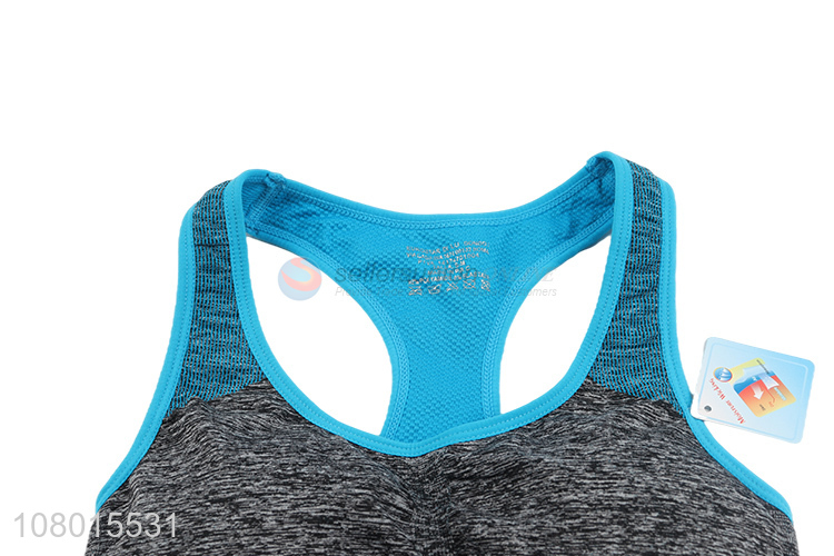 Online wholesale women shockproof sports bra fitness yoga bra running vest