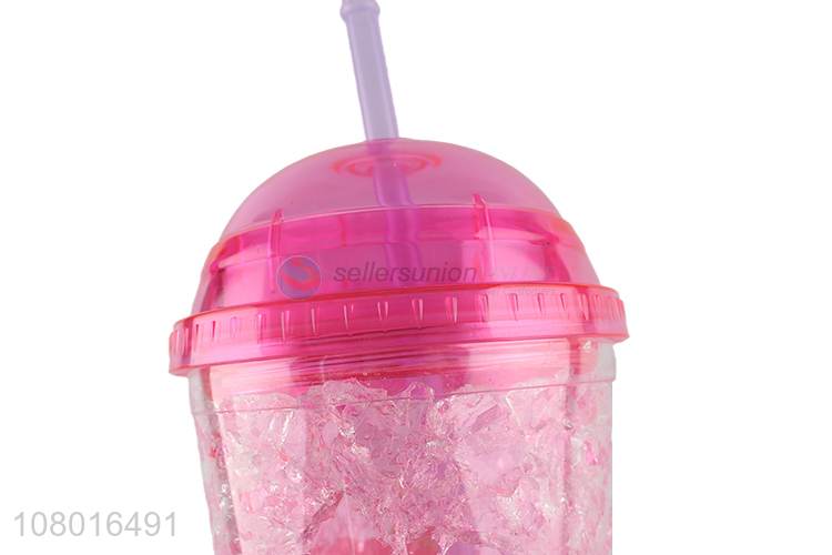 Yiwu market double walled gel frosty cooling cups kids drinking cups