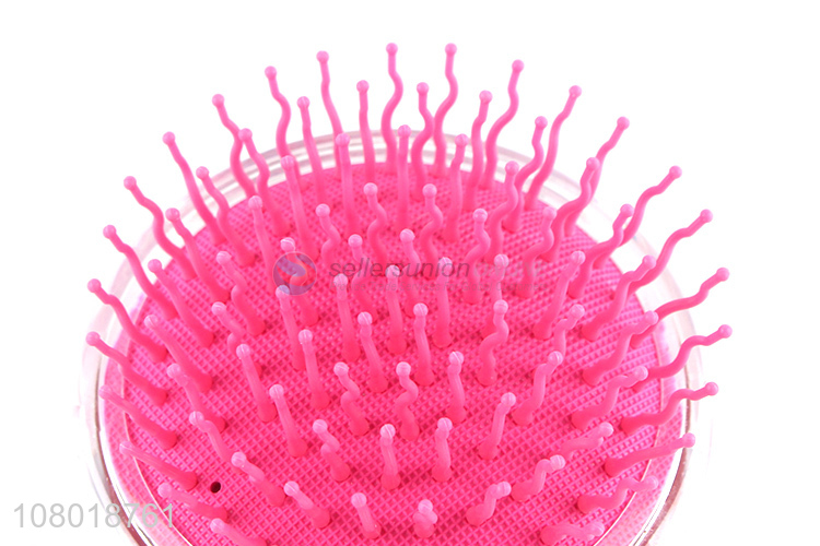 Factory wholesale pink plastic comb creative massage comb