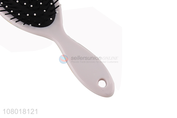 Wholesale plastic cartoon print hairdressing massage comb