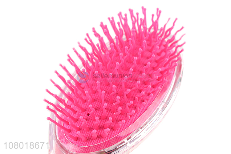 Factory direct sale fashion plastic comb lady hairdressing comb