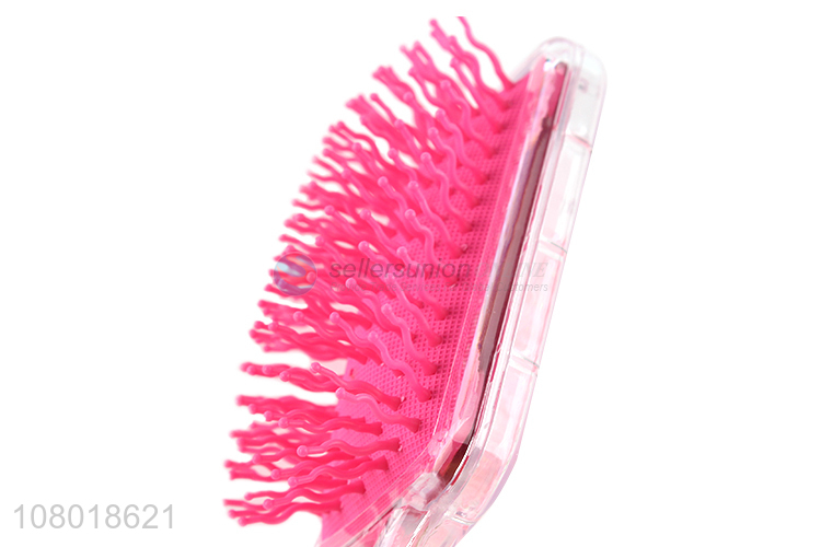 Good wholesale price plastic airbag comb hairdressing comb