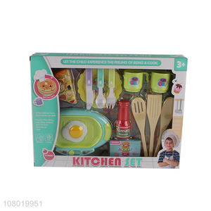 Hot selling kitchen toys pretend play toys plastic kitchen set toys