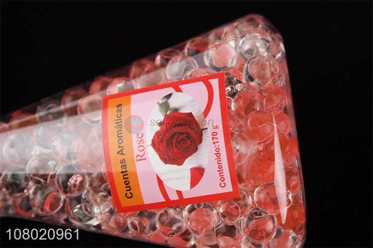 Newest Rose Scented Deodorant Gel Beads Air Freshener