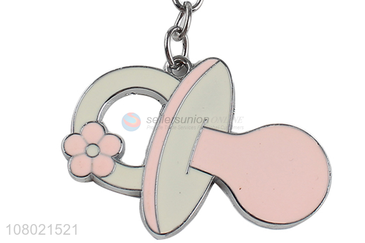 Online wholesale zinc alloy lovely key chain enamel key ring key chains