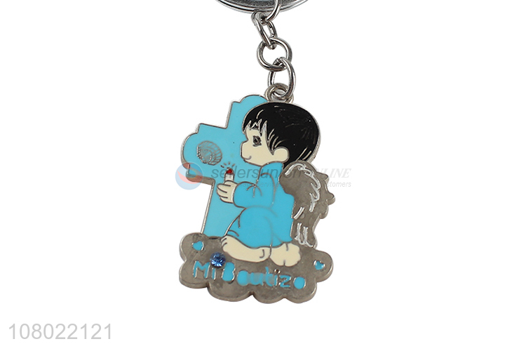 Top product creative keychains lovely cartoon key chain for promotions