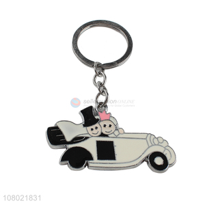 Wholesale cartoon zinc alloy key chains keyring kawaii key chains for women