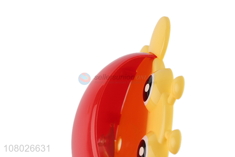 New hot sale plastic animal toothbrush holder children toothpaste holder