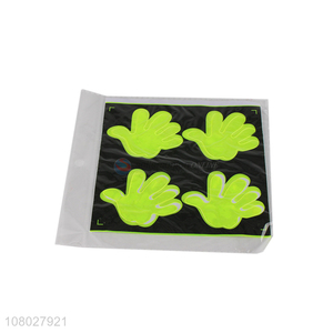 Good selling hand shape safety reflective sticker wholesale