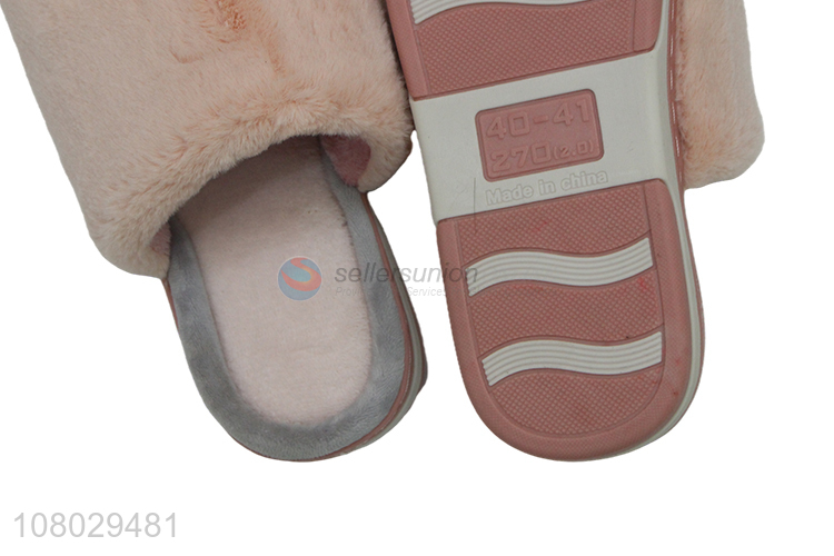 Latest imports soft cosy winter indoor women slippers girls house slippers