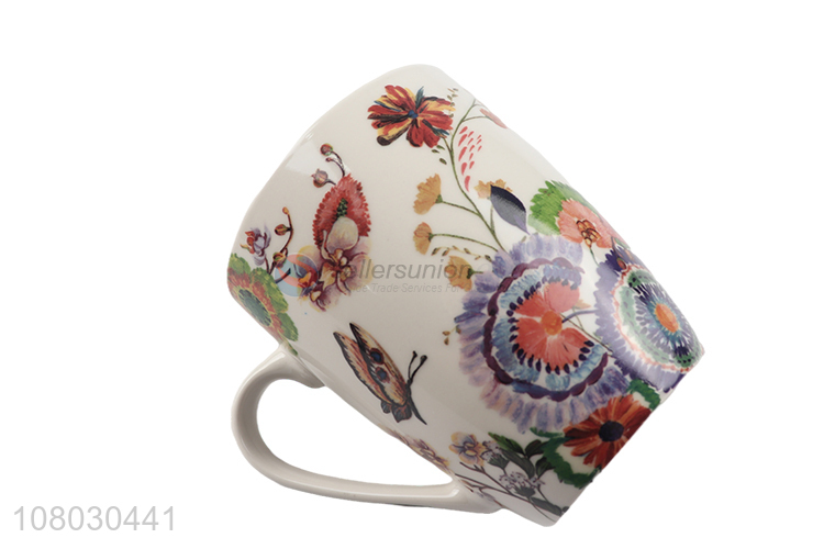 High quality ceramic coffee cup printing mug for household
