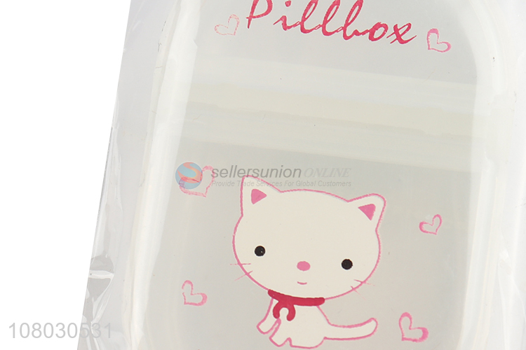 Popular products transparent plastic medicine box for travel