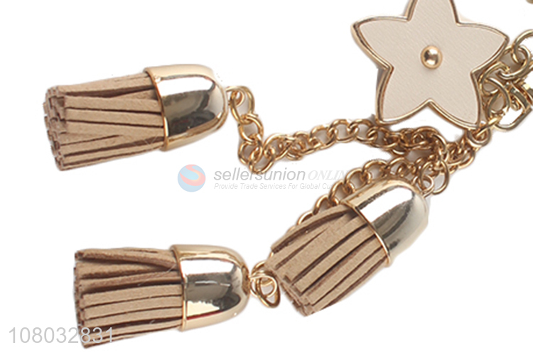 Good wholesale price creative tassel keychain pendant