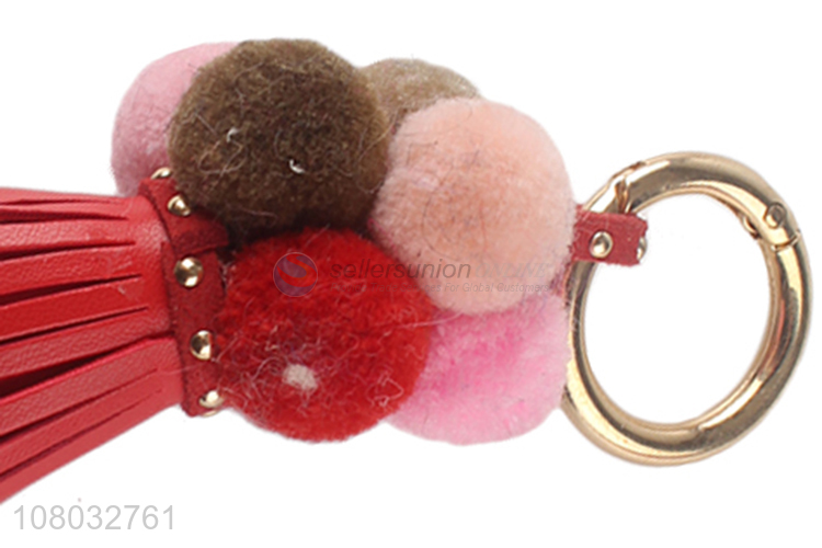 Good price red creative keychain pendant wholesale