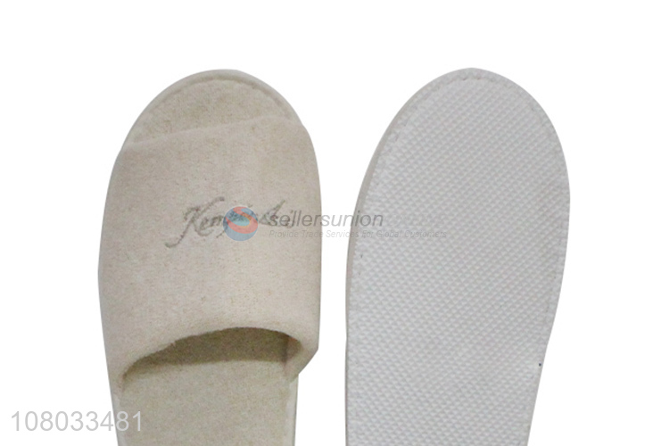 Latest imports men women disposable slipper unisex open toe hotel slipper