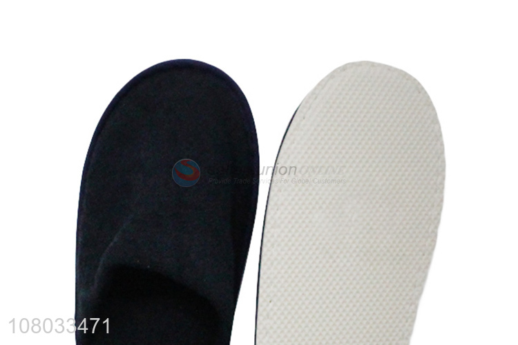 Recent design terry spa slipper indoor disposable slipper for men and women