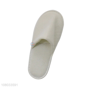 Good quality disposable indoor slipper fluffy floor slipper for travel hotel