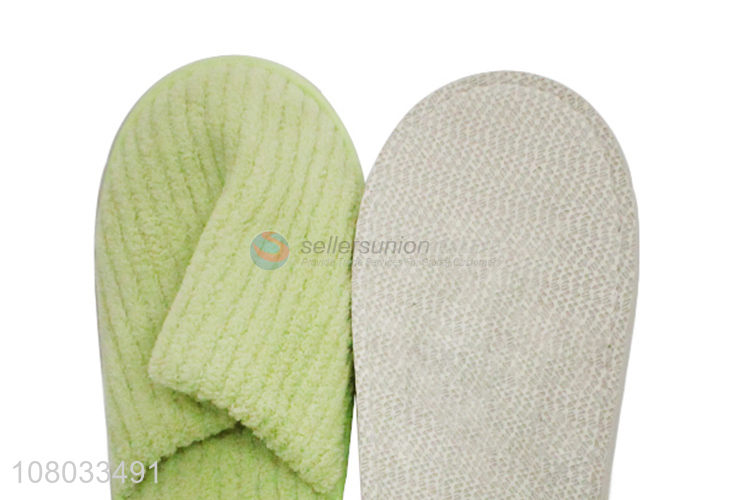 Hot sale disposable house bedroom travel slipper non-slip hotel slipper