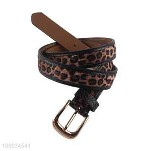 Cool Design Leather Waist Belt Ladies Casual Belt