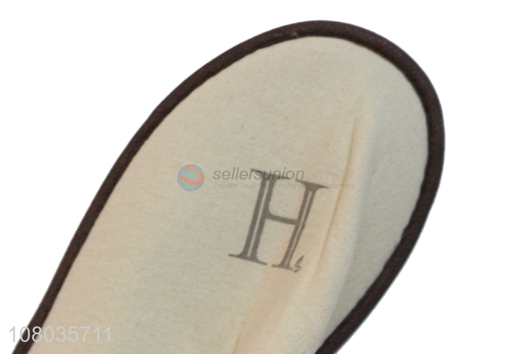 Good price white slippers hotel disposable slippers wholesale