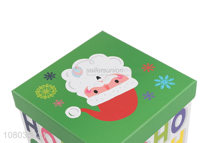 New arrival creative Christmas carton decoration holiday gift box