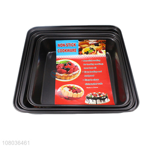 Yiwu Market Wholesale Iron Non-stick Square Cake Mould