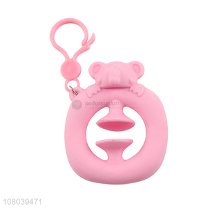 Yiwu market pink cartoon rodent control pioneer sucker toys