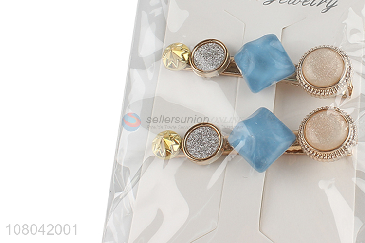Online wholesale fashion jewelry women hairpin for decoration