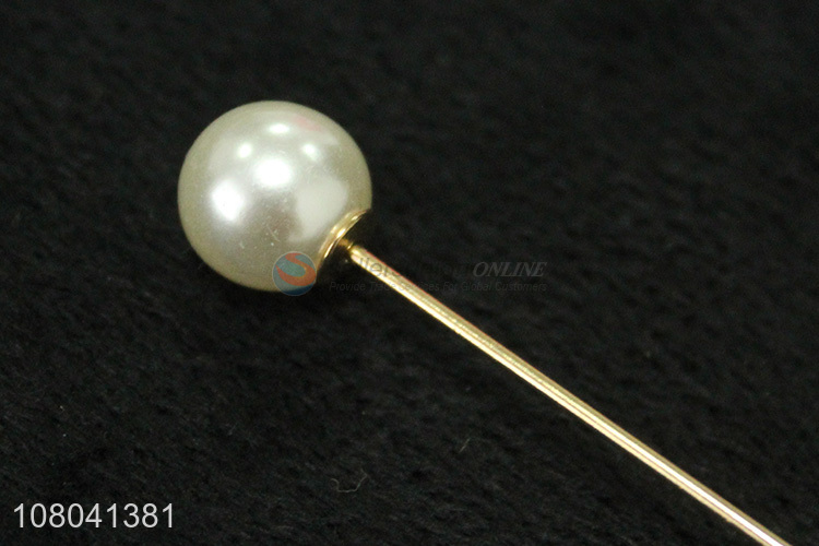 New arrival fashion pearls brooch lapel pins for clothing decoration