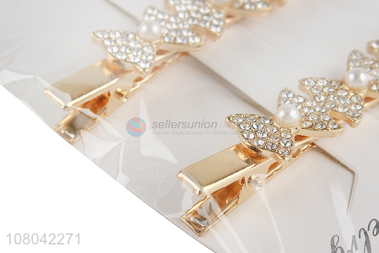Factory direct sale creative headwear butterfly hairpin