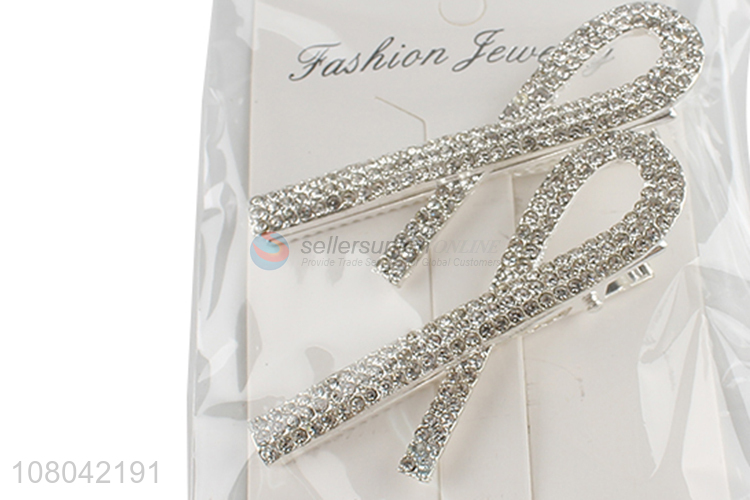 Wholesale from china silver alloy women hairpin hair decoration