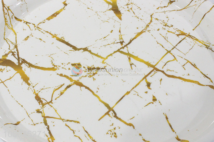 New Arrival Melamine Marbling Serving Tray Coffee Tray