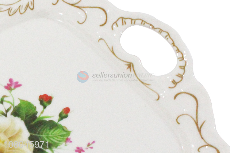 New Style Melamine Serving Tray Fast Food Trays