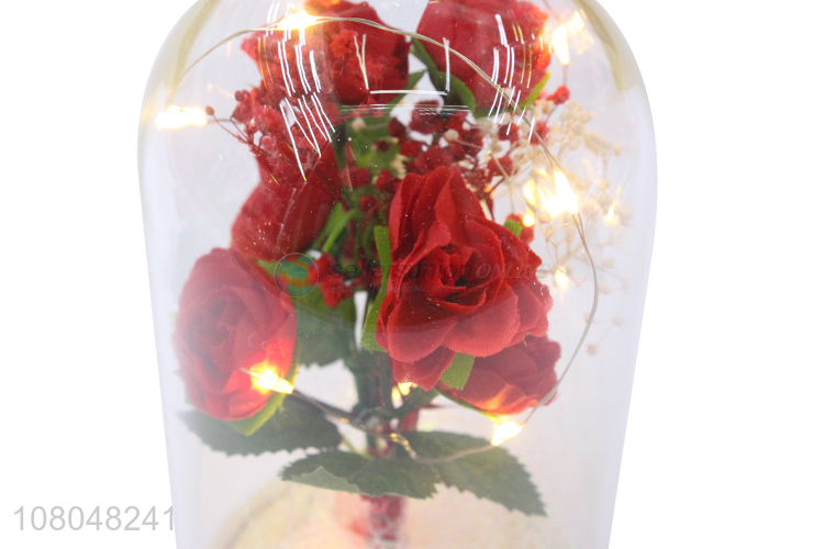 Hot selling multicolor glass butterfly flower lights