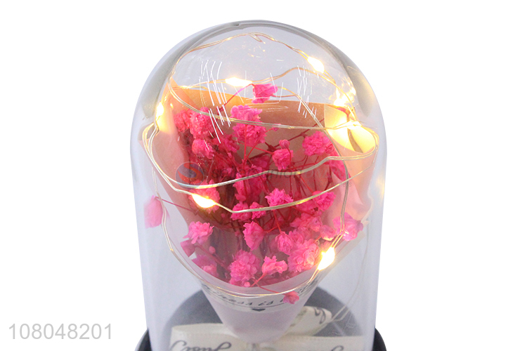 Yiwu Wholesale Multicolor Glass Butterfly Flower Light