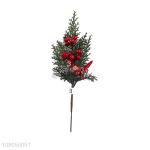 Factory price artificial berry picks for christmas