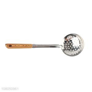 Best selling stainless steel slotted ladle utensil