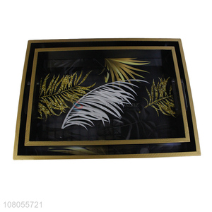 Yiwu wholesale hotel decorative food serving tray