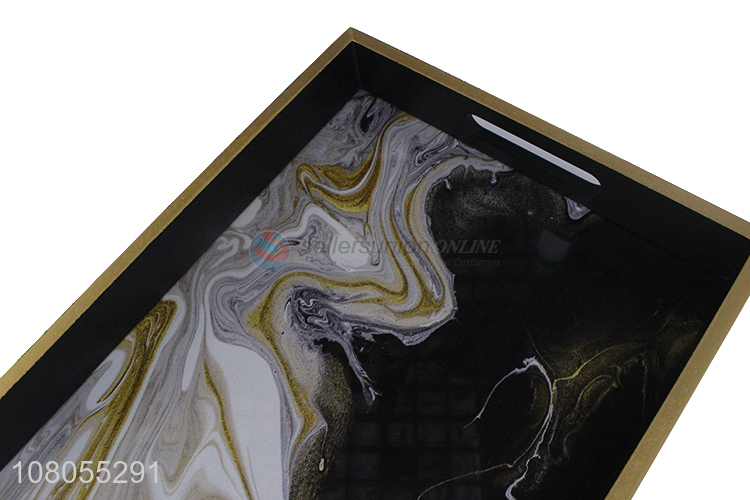 Best selling decorative hotel household foof serving tray