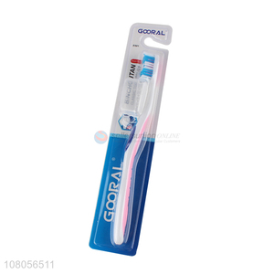 Best selling plastic household adult toothbrush with sheath