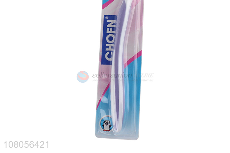 New arrival plastic portable adult toothbrush for household