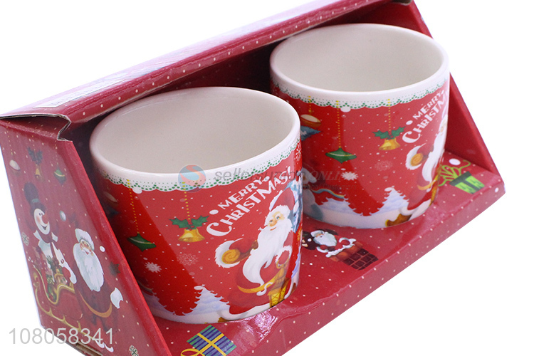 Good Sale 2 Pieces Ceramic Cup Coffee Mug Set