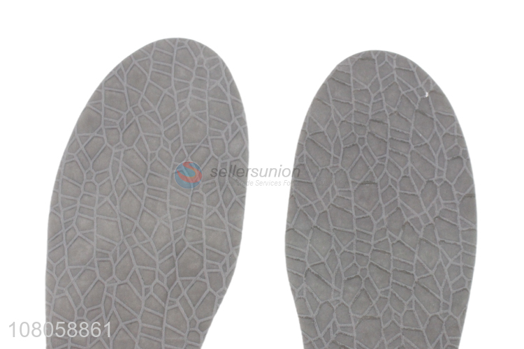 Factory wholesale gray latex insoles deodorant insoles