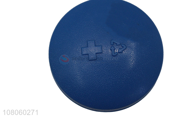 High quality blue pill box portable medicine packaging