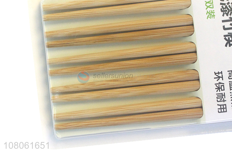 Custom High Temperature Resistant Eco-Friendly Bamboo Chopsticks