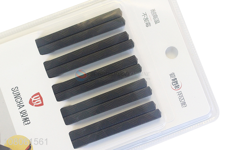 Best Selling 5 Pairs Anti-Mold Alloy Chopsticks Set