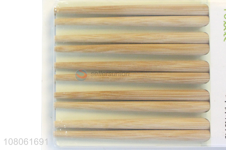 Top Quality 10 Pairs Eco-Friendly Bamboo Chopsticks For Home